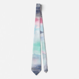 Abstrakte Wasserfarbe Krawatte