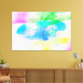Abstrakte Wasserfarbe Leinwanddruck (Insitu (Wohnzimmer))