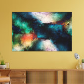 Abstrakte Wasserfarbe Leinwanddruck (Insitu (Wohnzimmer))