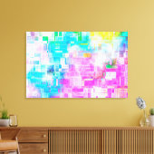 Abstrakte Wasserfarbe Leinwanddruck (Insitu (Wohnzimmer))