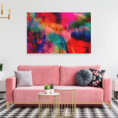 Abstrakte Wasserfarbe Leinwanddruck (Insitu (Wohnzimmer))