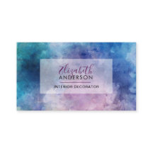 Abstrakte Wasserfarbe Lila Mode Modern