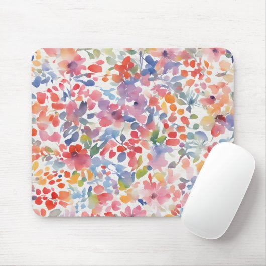 Abstrakte Wasserfarbe Locarno Mousepad (Mit Mouse)