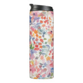 Abstrakte Wasserfarbe Locarno Thermosbecher (Nach rechts gedreht)