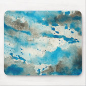 Abstrakte Wasserfarbe Mousepad (Vorne)