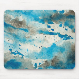 Abstrakte Wasserfarbe Mousepad