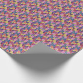Abstrakte Wasserfarbe: nahtloser Splash-Hintergrun Geschenkpapier (Ecke)