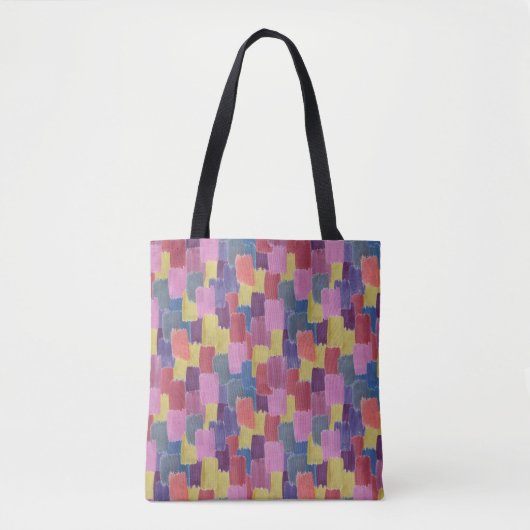 Abstrakte Wasserfarbe: nahtloser Splash-Hintergrun Tasche (Vorderseite)