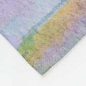 Abstrakte Wasserfarbe, Ölfarbe Hintergrund. Fleecedecke (Ecke)