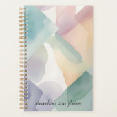 Abstrakte Wasserfarbe Planer (Vorderseite)