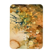 Abstrakte Wasserfarbe und alter Hintergrund Magnet (Vertikal)