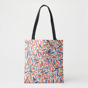 Abstrakte Wasserfarbe zeichnend Tasche