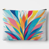 Abstrakte Wasserfarbe Zubehörtasche (Vorderseite)