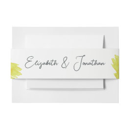 Abstrakte Wasserfarben Blau Einladungsbanderole