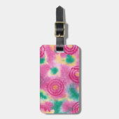 Abstrakte Wasserfarben - Gepäckmarken Gepäckanhänger (Vorderseite vertikal)