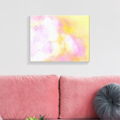 Abstrakte Wasserfarben - Hintergrund Leinwanddruck (Insitu (Wohnzimmer))