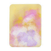 Abstrakte Wasserfarben - Hintergrund Magnet (Vertikal)