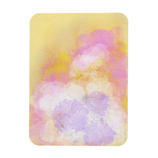 Abstrakte Wasserfarben - Hintergrund Magnet (Vertikal)