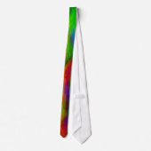 Abstrakte Wasserfarben Necktie Krawatte (Rückseite)