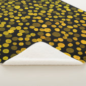 Abstrakte Wasserfarbenflecken Sherpadecke (3/4)