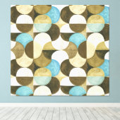 Abstrakte Wasserfarbenhandzeichnung Leinwanddruck (Insitu (Holzboden))