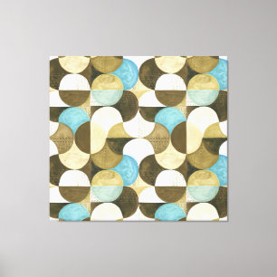 Abstrakte Wasserfarbenhandzeichnung Leinwanddruck