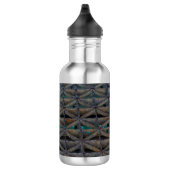 Abstrakte Wasserflasche über die Dverwendbare Brüc (Rechts)