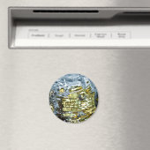 Abstrakte Wasserfotografie Magnet (In Situ (Geschirrspüler))