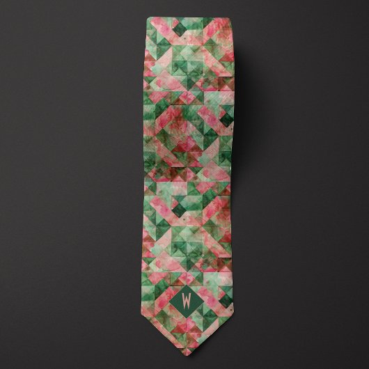 Abstrakte Wassermelone Krawatte