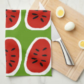 Abstrakte Wassermelonen Küchentuch (Viertel Falte)