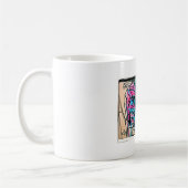 abstrakte Wassernahne Kaffeetasse (Links)