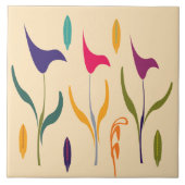 Abstrakte Wasserpfeife Fliese (Vorderseite)