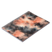 Abstrakte Watercolor Celestial Symphonie Notizblock (Linke Seite)