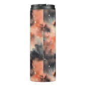 Abstrakte Watercolor Celestial Symphonie Thermosbecher (Rückseite)