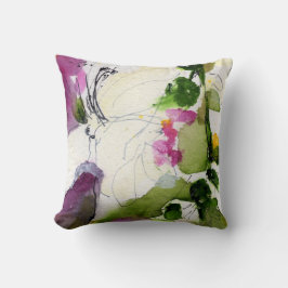 Abstrakte Watercolor Design Mix und Match-Side Kissen