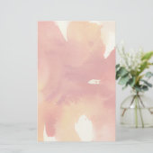 Abstrakte Watercolormalereien Briefpapier (Stehend Vorderseite)
