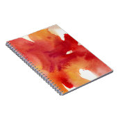 Abstrakte Watercolormalereien Notizblock (Rechte Seite)