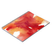 Abstrakte Watercolormalereien Notizblock (Linke Seite)