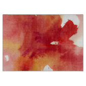 Abstrakte Watercolormalereien Schneidebrett (Vorderseite)