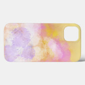 Abstrakte Watercolors - orange Hintergrund Case-Mate iPhone Hülle (Rückseite (Horizontal))