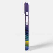 Abstrakte Wave Art Case-Mate iPhone Hülle (Rückseite / Links)