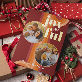 Abstrakte Wave Art Muster Real Gold Folien Feiertagspostkarte