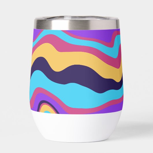 Abstrakte Waves (Rückseite)