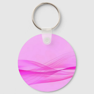 Abstrakte Waves an der rosa Schlüsselkette Schlüsselanhänger