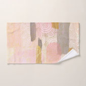 Abstrakte Waves-Artwork im japanischen Stil| Badhandtuch Set (Handtuch)