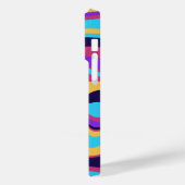 Abstrakte Waves Case-Mate iPhone Hülle (Rückseite / Links)