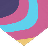 Abstrakte Waves Großer Tischläufer (Ecke)