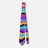 Abstrakte Waves Krawatte (Vorderseite)