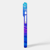 Abstrakte Waves Modernes ästhetisches Design Case-Mate iPhone Hülle (Rückseite / Links)