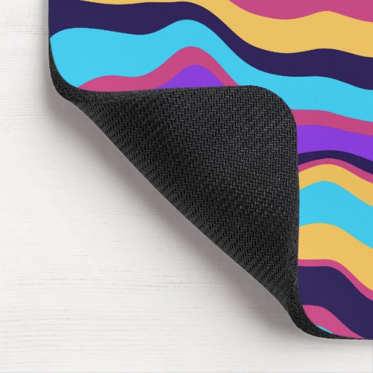 Abstrakte Waves Mousepad (Ecke)